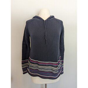 AVENTURA fair isle Medium Organic Hooded Sweater